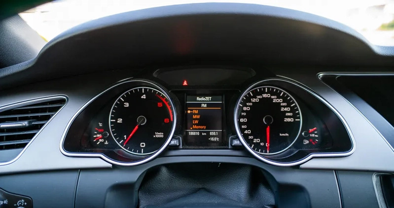 Audi A5 cena 66900 przebieg: 186816, rok produkcji 2013 z Lublin małe 781